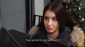 The Russian amateur teen paid off her debt with her body