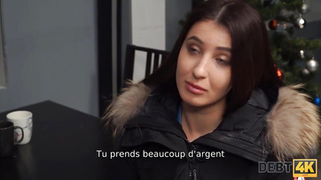 The Russian amateur teen paid off her debt with her body