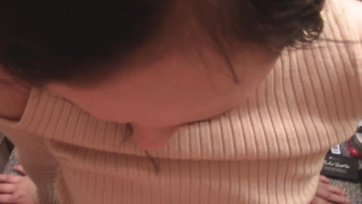 Almost Caught! I filled my step-sister's pussy with cum in the bathroom.