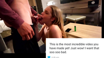 Sharing Wife in the Hotel SWEET THREESOME