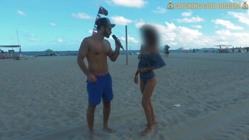 Slender Brazilian teen fucked after the interview