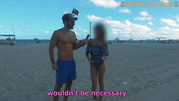 Slender Brazilian teen fucked after the interview