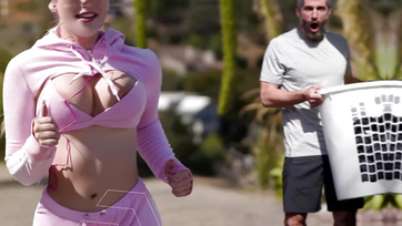 The hottest MILF pornstars receive a cumshot on their tits
