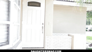Stepdaughters Fuck with the Perverted Teen Sluts' Dad Now