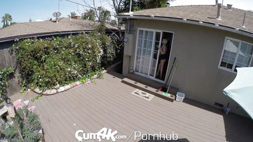 Blonde Neighbor Girl Gets Multiple Creampies from Big Cock