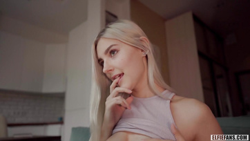 The teen girl's pussy is so delicious, you have to cum inside it.