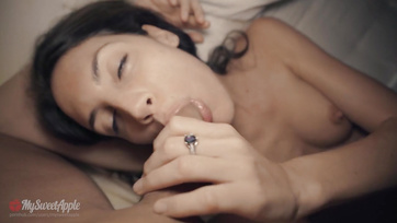 Threesome Fucking with Two Young Latin Bombshells