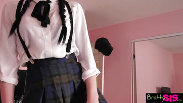 Stepdaughter Rode My Hard Cock Before School