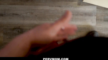 My stepmom and sister took turns sucking my cock