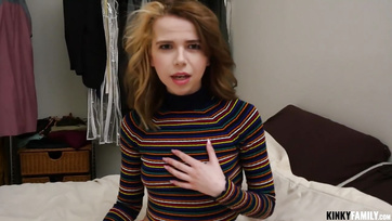 Perverted Family - Alone at Home with My Petite Stepsister