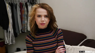 Perverted Family - Alone at Home with My Petite Stepsister
