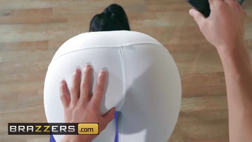 Big Booty Teen Loves Getting Roughly Ass-Fucked During Yoga