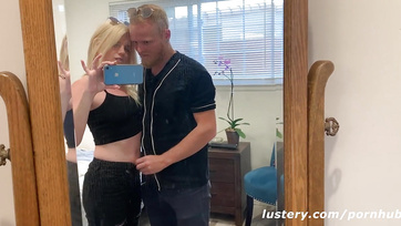 Guy films naughty girlfriend sucking his carrot