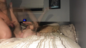 We fucked like crazy with my 18-year-old sex-crazed chick.