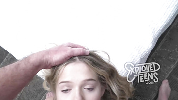Blonde Cutie Tries Herself Out in a Porn Casting