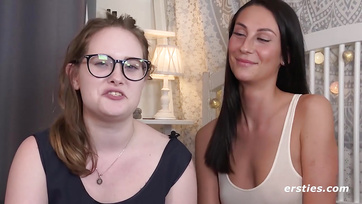 Playful Lesbian Girls and the Double-Ended Dildo