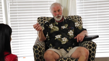 Mature Guy Fucks Young Babes