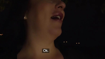 For a Little Token, Busty Budapest Babe Takes on a Big Cock