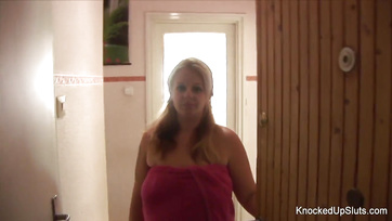 Stranger's Cock Drives Deep into Pregnant Budapest Babe