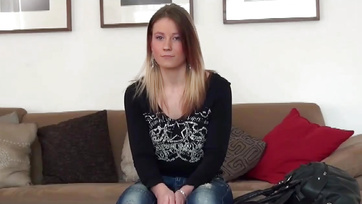 Enchanted Hungarian Girl's Dress Vanished During Casting Chat
