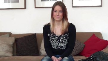Enchanted Hungarian Girl's Dress Vanished During Casting Chat