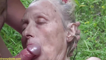 Ugly Duckling: 87-year-old Hungarian Grandma Gets The Veggies in Her Vagina