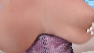 They fed the cock-loving Hungarian MILF's face after fucking her brains out.