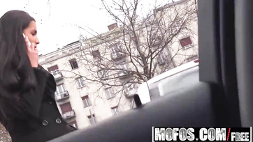 Fucking the Sexy Hungarian Babe in Exchange for a Ride
