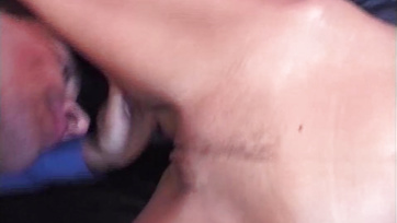 Widened the naughty Hungarian slut's anus with his big cock