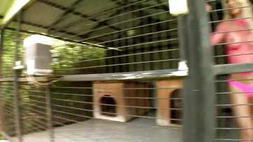 Busty Hungarian Bombshell Escapes the Cage and Gets Fucked Hard with Nasty Farts