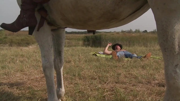Anal Sex with a Sexy Hungarian Babe in the Countryside Near Budapest