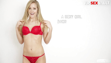 Blonde Hungarian Babe Goes Wild with her Foreign Lover