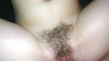 I took my wife's hairy pussy by surprise - amateur Hungarian sex video