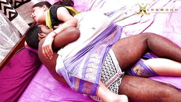 The Hard-Hung Boy Creamed the Naughty Muslim MILF Step-mom
