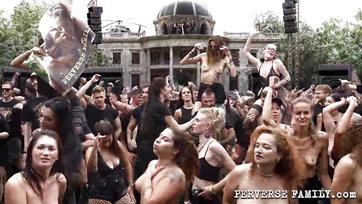 Rocking Babes at the Festival Get Horny and Start Fucking Strangers