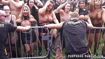Rocking Babes at the Festival Get Horny and Start Fucking Strangers