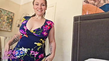 My Horny Step-Sister Got My Cock Hard and Slid it into Her Hairy Pussy