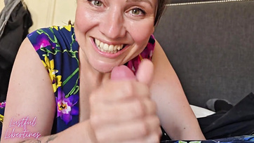 My Horny Step-Sister Got My Cock Hard and Slid it into Her Hairy Pussy