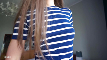 Bedugni nem hagyta a puncijába a perverz mostohaanyukám de segített belespriccelni a bugyijába