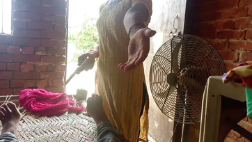 Neighbor's Visit Leads to a Deep Pounding of the Beautiful African Babe's Pussy