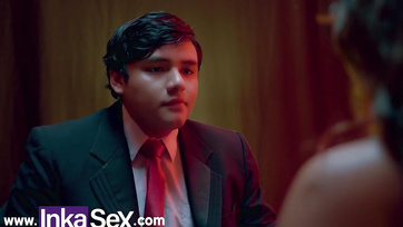 Busty Brazilian Babe Hard Fucked by Horny Dwarfs in Squid Game