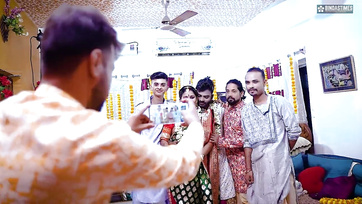 Öt kanos fickóval kefélt a bevállalós indiai feleség az esküvője éjszakáján