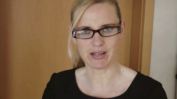 Spread Legs: German Secretary Takes Boss's Cock