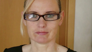 Spread Legs: German Secretary Takes Boss's Cock