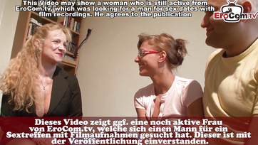 Experienced Mature Lady Helps German Couple with First Porn Shoot  
Seasoned MILF Assists German Couple's Porn Debut