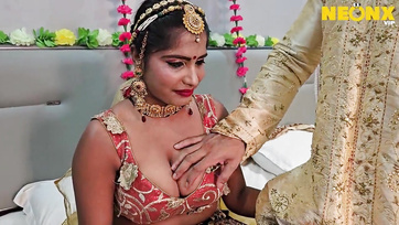Newlywed Indian Couple Gets a Massive Fuck