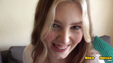 Happily Swallowed Lover's Cum After Getting Thoroughly Fucked in the Young Babe's Ass