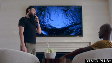 Asian MILF with Silicone Tits Handles Huge Black Cock Like a Pro