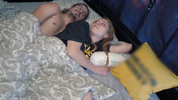 Shared Bed with My Stepdad and He Fucked My Ass Hard