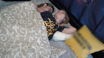 Shared Bed with My Stepdad and He Fucked My Ass Hard